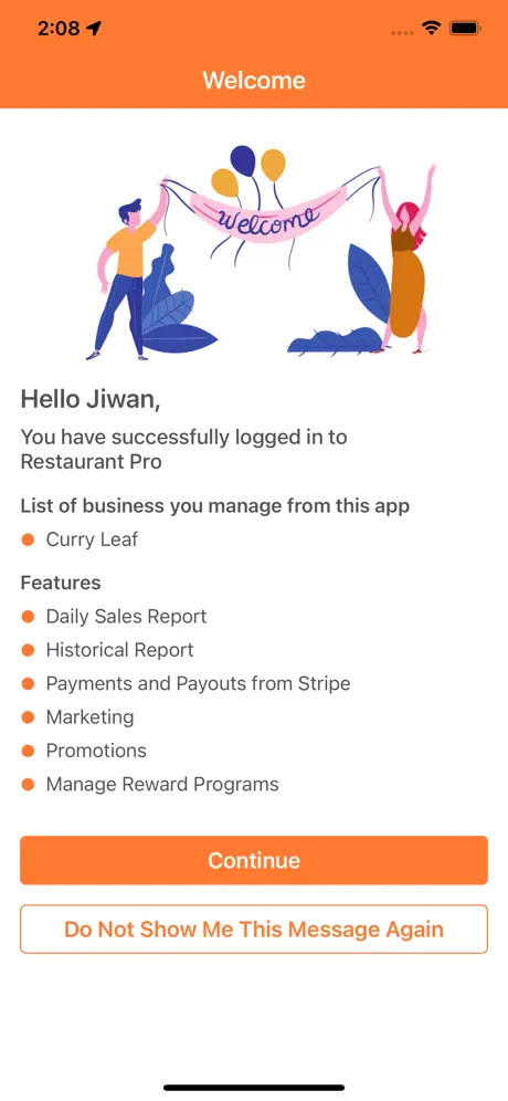 Retail Store Management App
